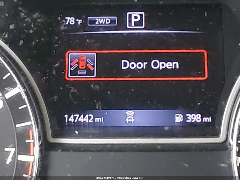 2018 Nissan Pathfinder Sl VIN: 5N1DR2MM5JC612304 Lot: 43312170