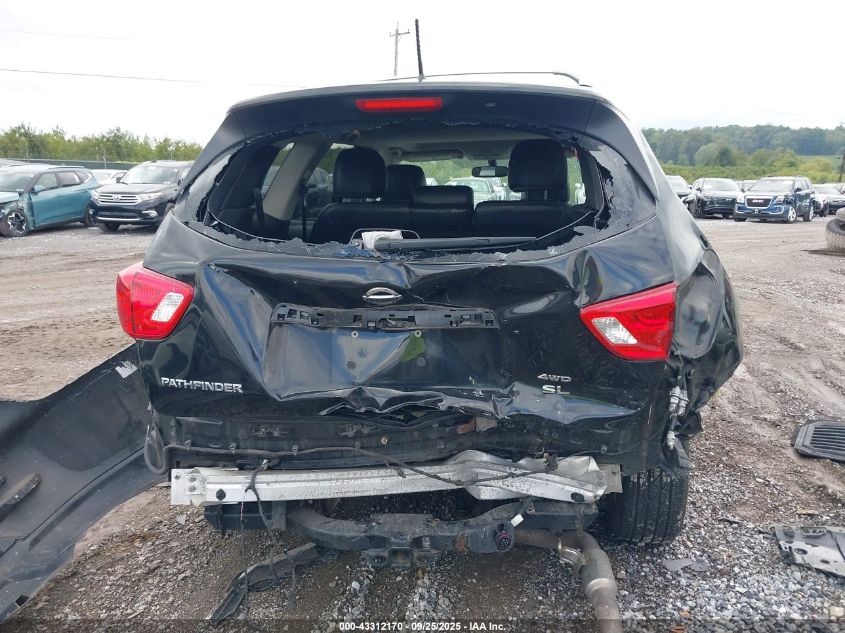 2018 Nissan Pathfinder Sl VIN: 5N1DR2MM5JC612304 Lot: 43312170