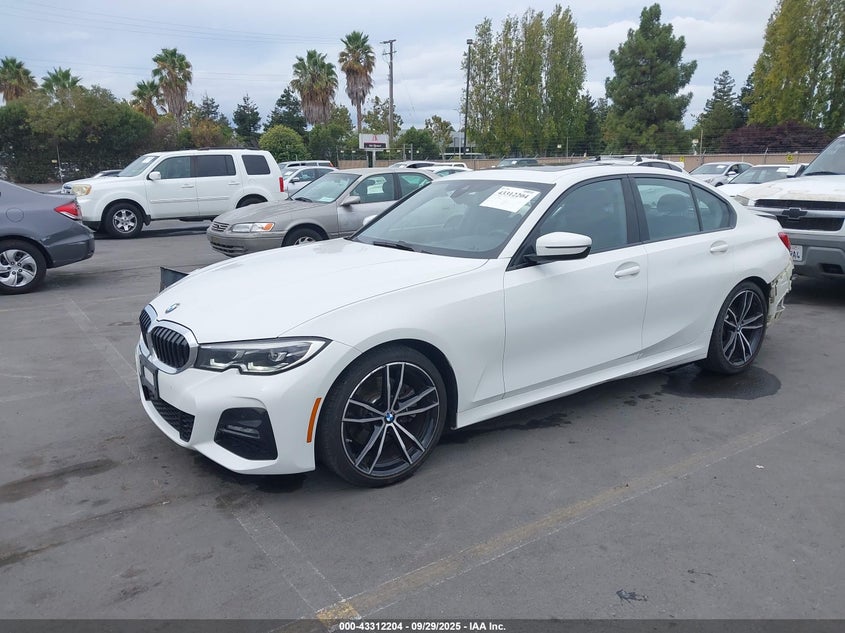 2019 BMW 330I WBA5R1C5XKAK09684