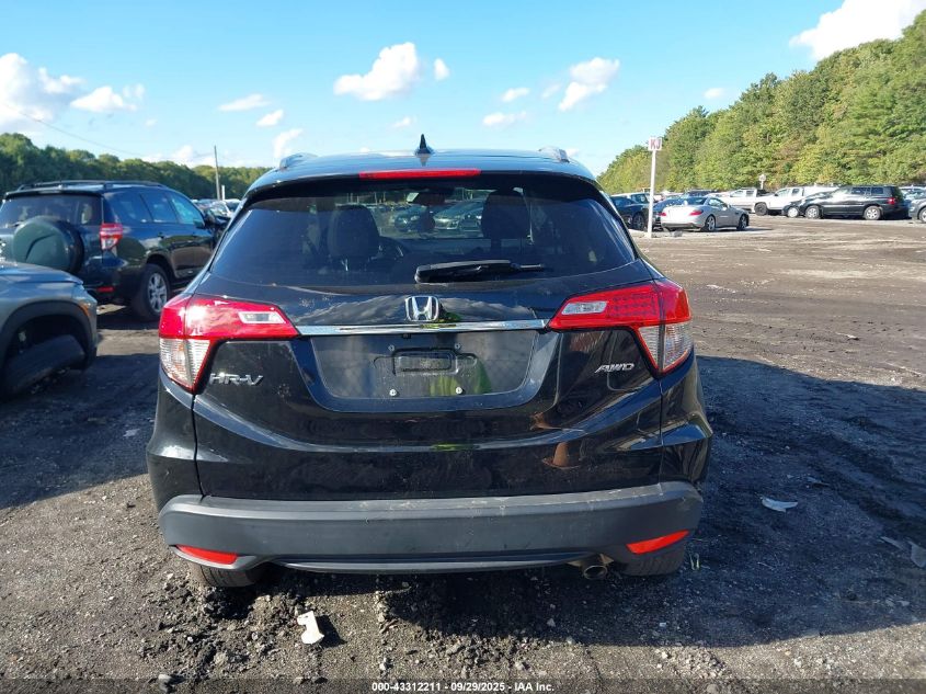 2020 Honda Hr-V Awd Ex-L VIN: 3CZRU6H77LM729737 Lot: 43312211