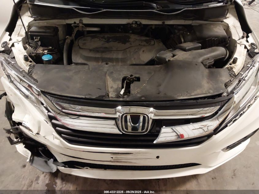 2018 Honda Odyssey Ex-L VIN: 5FNRL6H7XJB096290 Lot: 43312225