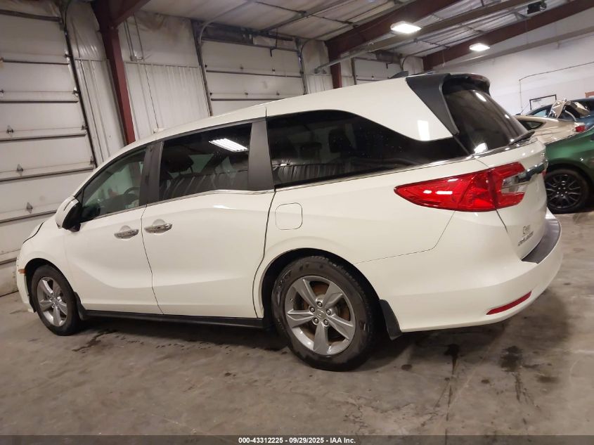 2018 Honda Odyssey Ex-L VIN: 5FNRL6H7XJB096290 Lot: 43312225