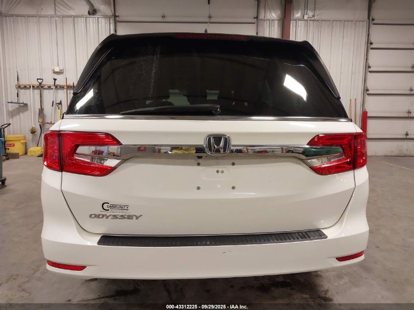 2018 Honda Odyssey Ex-L VIN: 5FNRL6H7XJB096290 Lot: 43312225