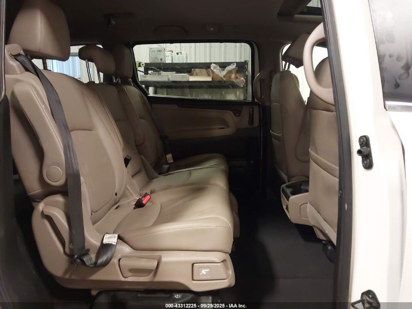 2018 Honda Odyssey Ex-L VIN: 5FNRL6H7XJB096290 Lot: 43312225