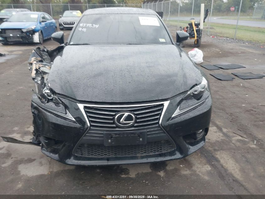 2016 Lexus Is VIN: JTHBE1D20G5026251 Lot: 43312251