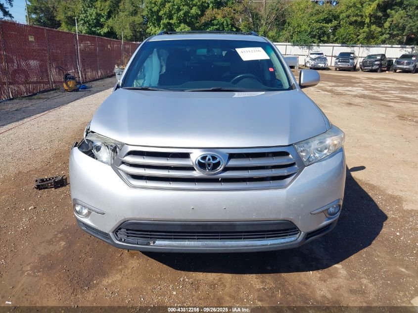2012 Toyota Highlander Se V6 VIN: 5TDBK3EH1CS119616 Lot: 43312256