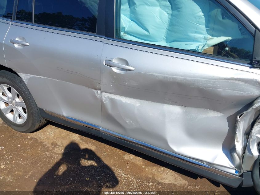 2012 Toyota Highlander Se V6 VIN: 5TDBK3EH1CS119616 Lot: 43312256