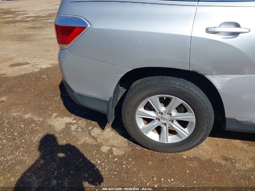 2012 Toyota Highlander Se V6 VIN: 5TDBK3EH1CS119616 Lot: 43312256