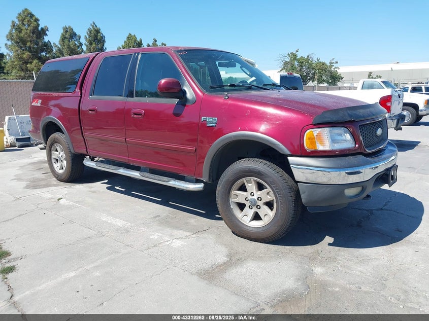 1FTRW08L63KA45599 2003 Ford F-150 Lariat/Xlt auction photo 1