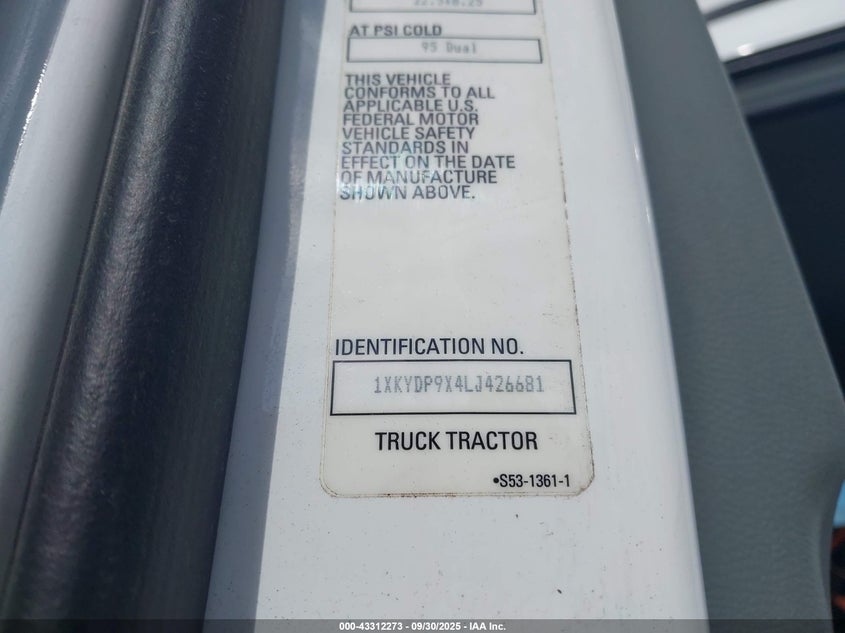 2020 KENWORTH T680 auction photo 8
