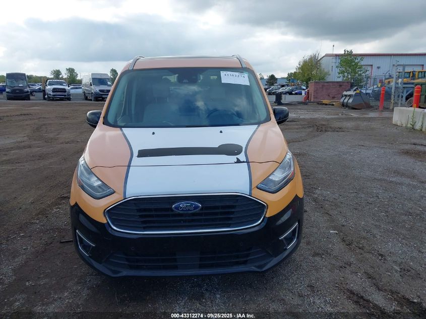 2019 Ford Transit Connect Titanium VIN: NM0GE9G21K1393643 Lot: 43312274