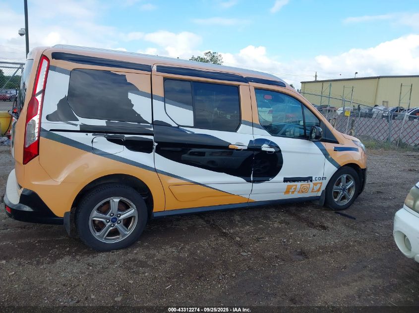 2019 Ford Transit Connect Titanium VIN: NM0GE9G21K1393643 Lot: 43312274