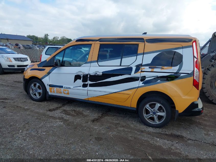 2019 Ford Transit Connect Titanium VIN: NM0GE9G21K1393643 Lot: 43312274