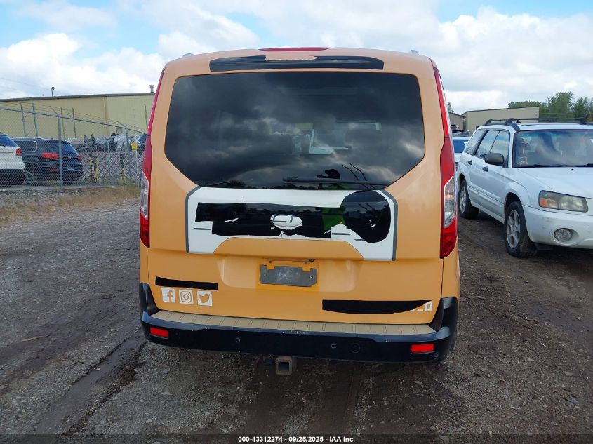 2019 Ford Transit Connect Titanium VIN: NM0GE9G21K1393643 Lot: 43312274