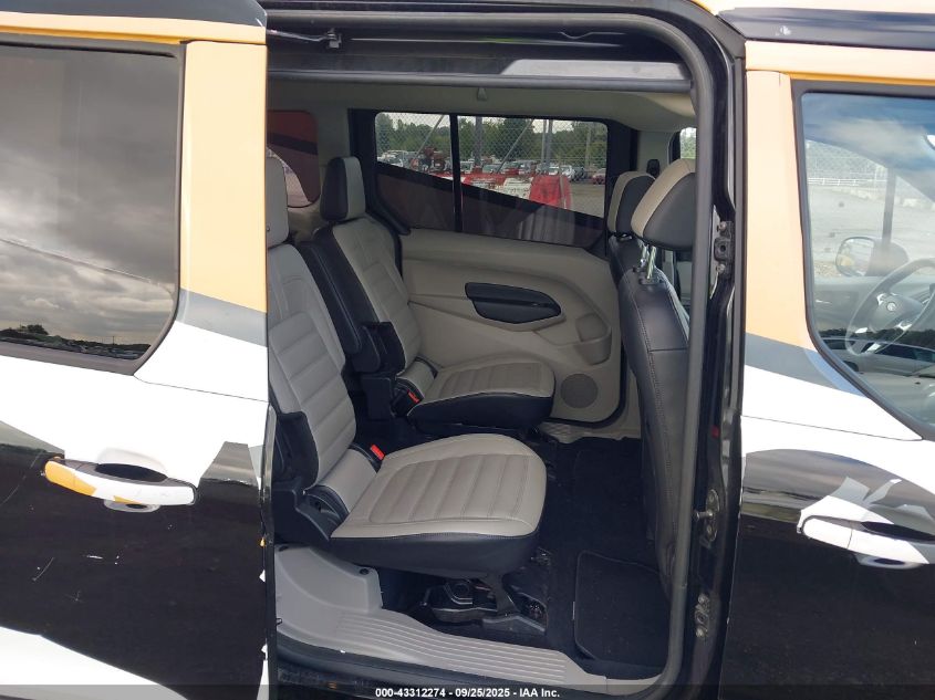 2019 Ford Transit Connect Titanium VIN: NM0GE9G21K1393643 Lot: 43312274