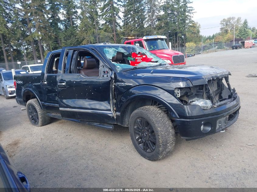 2011 Ford F-150 Platinum VIN: 1FTFW1EF8BFC80987 Lot: 43312279
