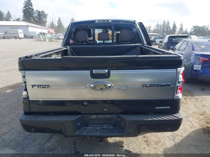 2011 Ford F-150 Platinum VIN: 1FTFW1EF8BFC80987 Lot: 43312279