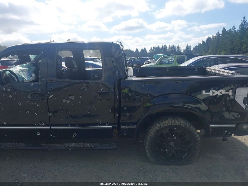 2011 Ford F-150 Platinum VIN: 1FTFW1EF8BFC80987 Lot: 43312279