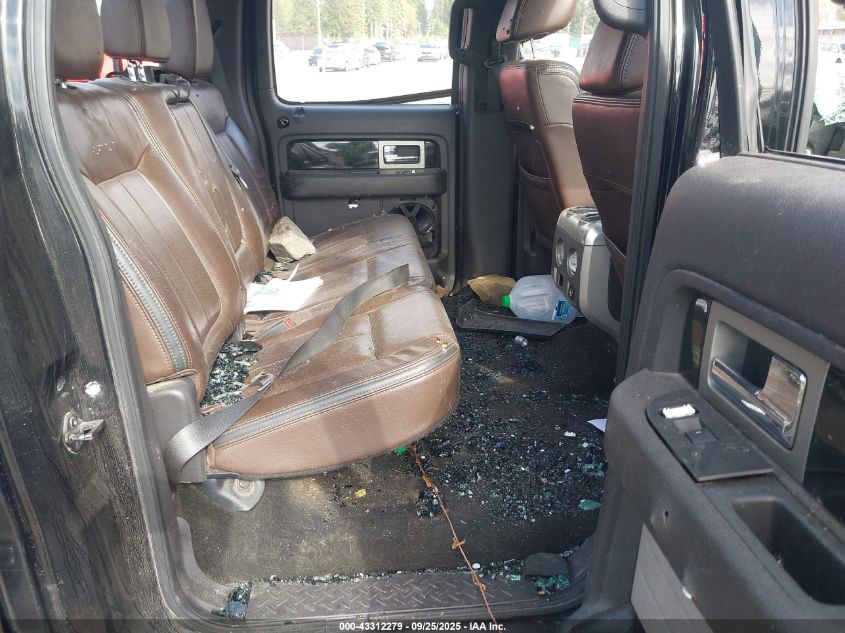 2011 Ford F-150 Platinum VIN: 1FTFW1EF8BFC80987 Lot: 43312279