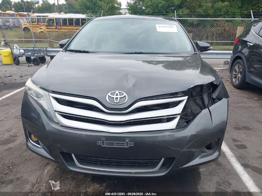 2013 Toyota Venza Limited V6 VIN: 4T3BK3BB7DU080790 Lot: 43312283