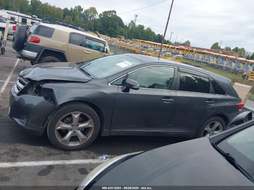 2013 Toyota Venza Limited V6 VIN: 4T3BK3BB7DU080790 Lot: 43312283