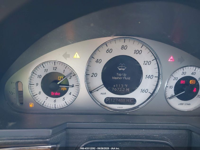 2009 Mercedes-Benz E 350 4Matic VIN: WDBUF87X89B388709 Lot: 43312292