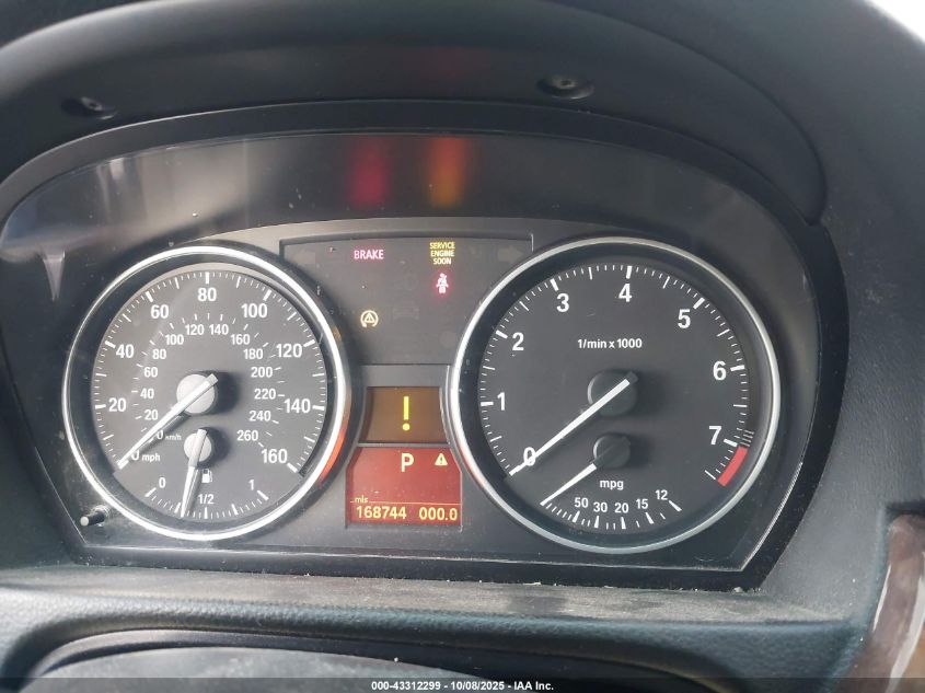 2010 BMW 328I xDrive VIN: WBAPK5C53AA647305 Lot: 43312299