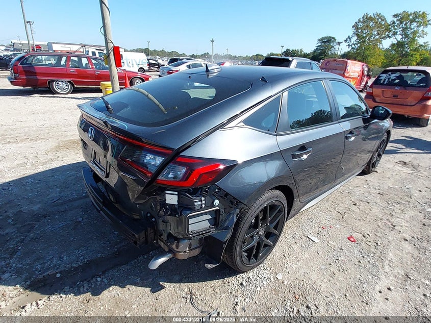 19XFL2H89SE023083 2025 HONDA CIVIC photo no. 4