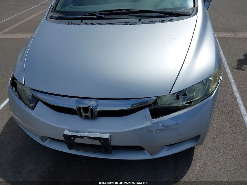 2009 Honda Civic Lx VIN: 19XFA16599E030540 Lot: 43312318