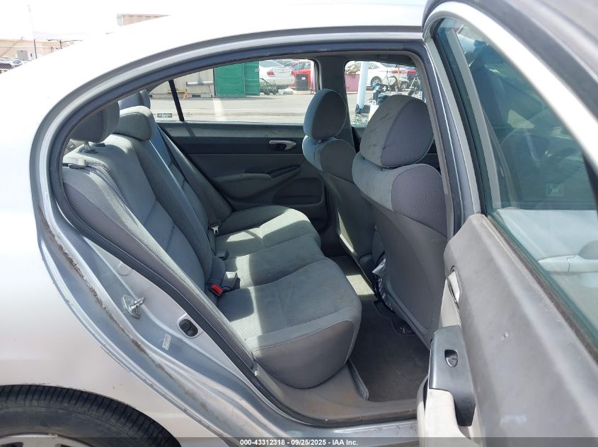 2009 Honda Civic Lx VIN: 19XFA16599E030540 Lot: 43312318