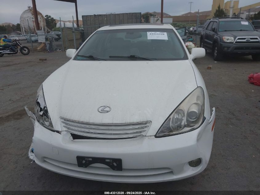 2004 Lexus Es 330 VIN: JTHBA30G445007299 Lot: 43312328