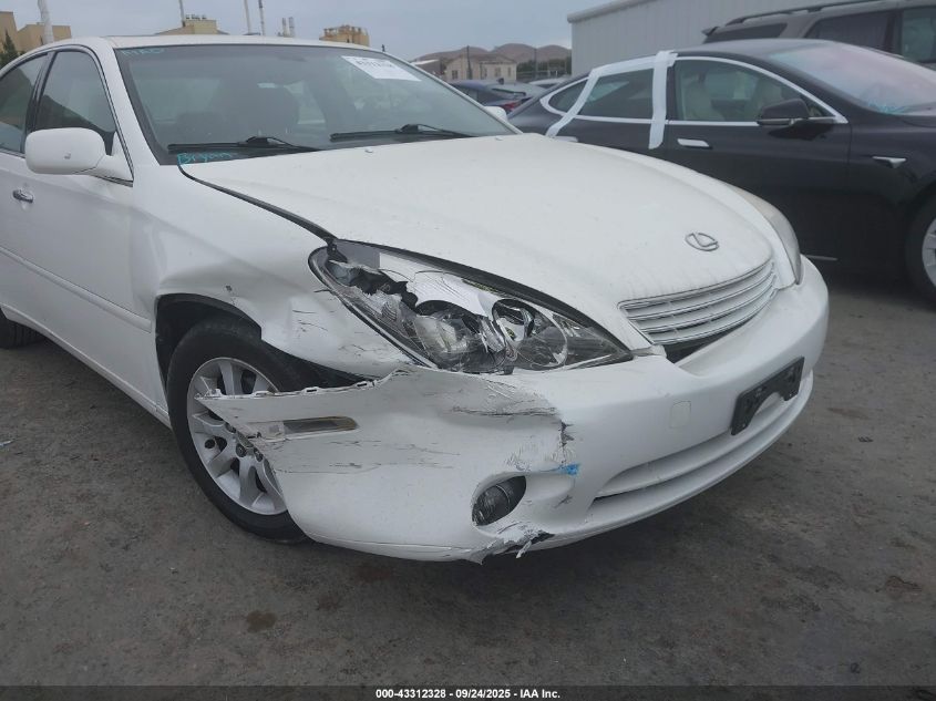 2004 Lexus Es 330 VIN: JTHBA30G445007299 Lot: 43312328