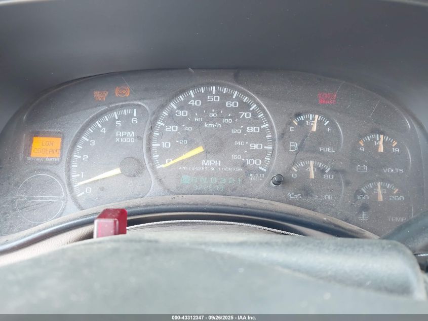 2001 GMC Yukon Slt VIN: 1GKEC13T21J134663 Lot: 43312347