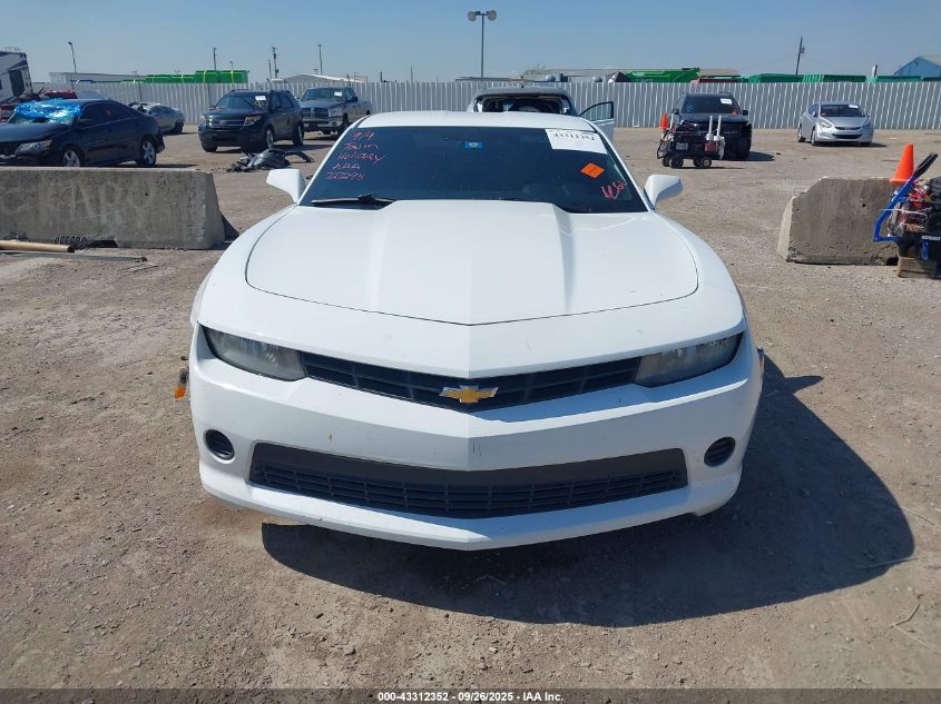 2014 Chevrolet Camaro 2Ls VIN: 2G1FA1E37E9278710 Lot: 43312352