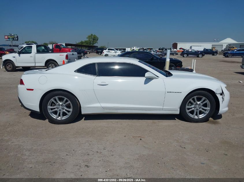 2014 Chevrolet Camaro 2Ls VIN: 2G1FA1E37E9278710 Lot: 43312352