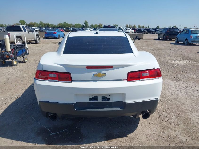 2014 Chevrolet Camaro 2Ls VIN: 2G1FA1E37E9278710 Lot: 43312352