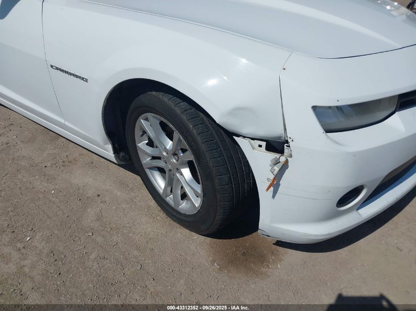 2014 Chevrolet Camaro 2Ls VIN: 2G1FA1E37E9278710 Lot: 43312352