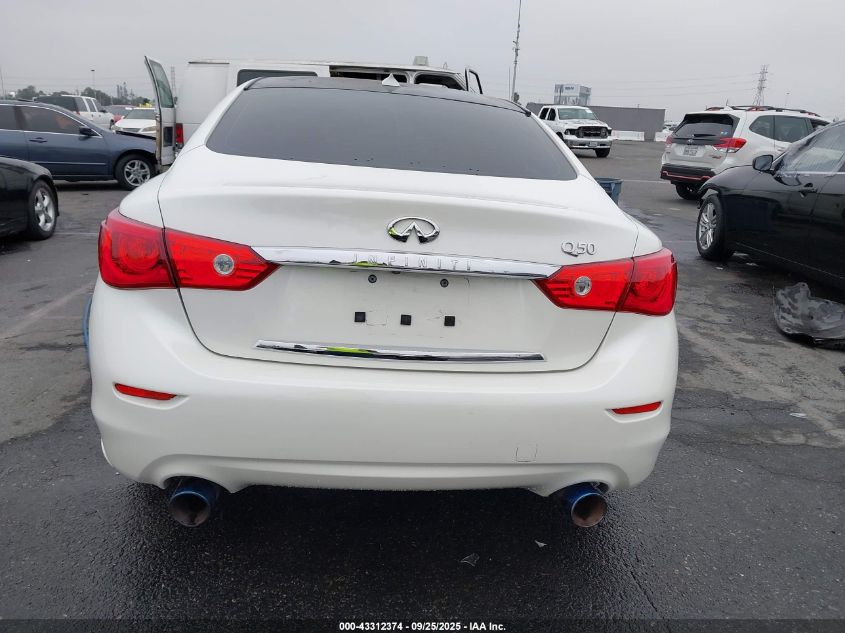 2017 Infiniti Q50 3.0T Signature Edition VIN: JN1EV7AP8HM741659 Lot: 43312374