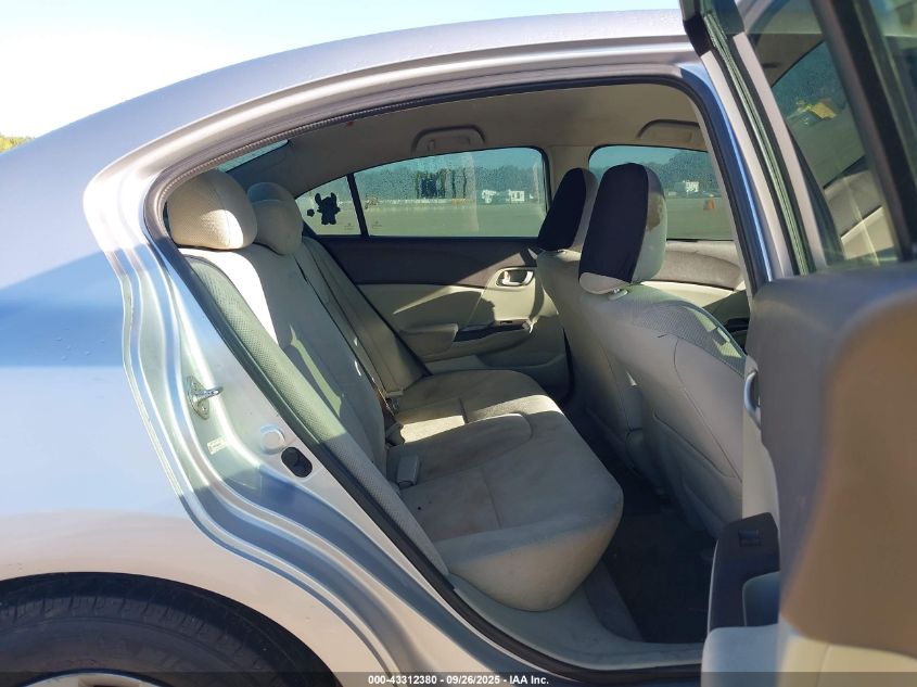 2012 Honda Civic Lx VIN: 19XFB2F50CE084271 Lot: 43312380