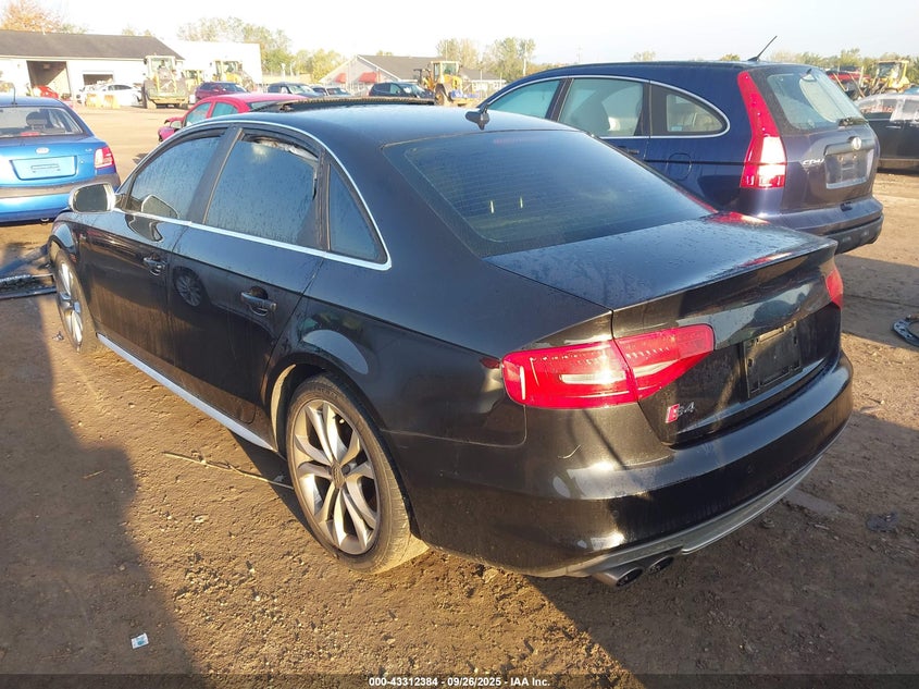 2013 AUDI S4 3.0T PREMIUM PLUS - WAUBGAFL2DA110413