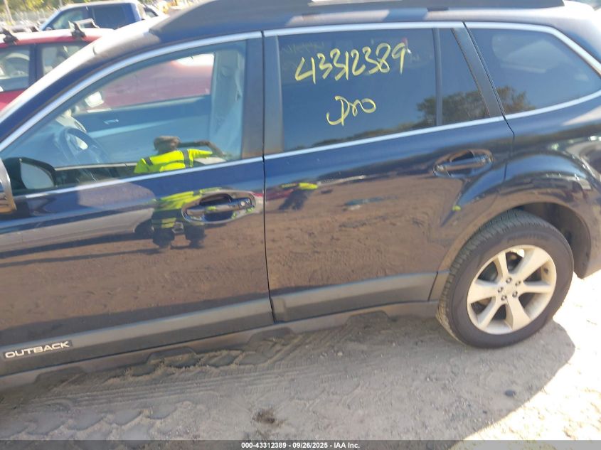 2014 Subaru Outback 2.5I Premium VIN: 4S4BRBCC3E3243903 Lot: 43312389