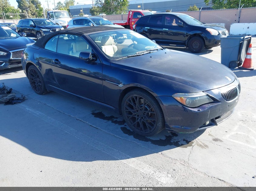 WBAEK13436CN76285 2006 BMW 650I auction photo 1