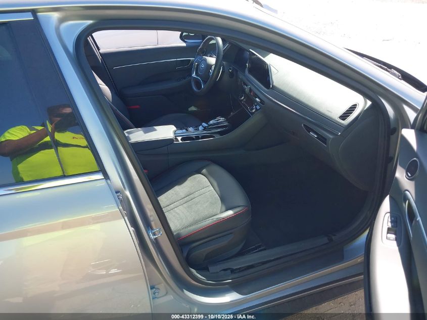 2022 Hyundai Sonata Sel Plus VIN: 5NPEJ4J24NH137396 Lot: 43312399