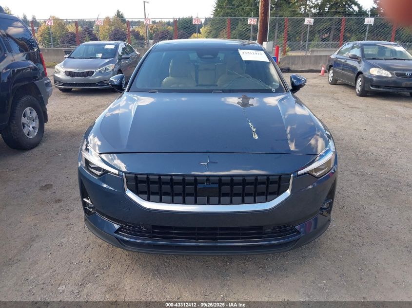 2022 Polestar 2 Long Range Dual Motor VIN: LPSED3KA1NL072664 Lot: 43312412