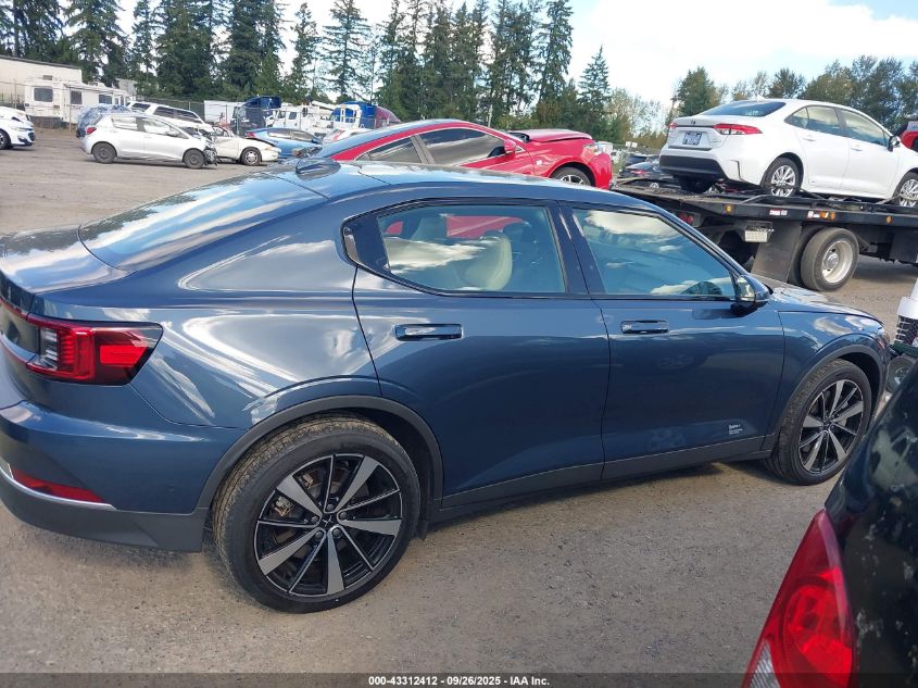 2022 Polestar 2 Long Range Dual Motor VIN: LPSED3KA1NL072664 Lot: 43312412