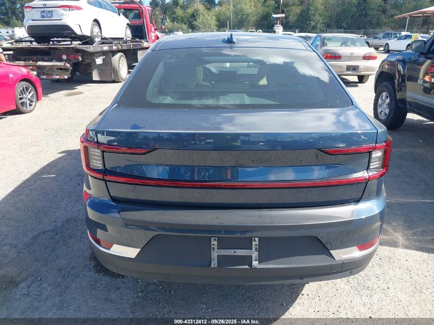 2022 Polestar 2 Long Range Dual Motor VIN: LPSED3KA1NL072664 Lot: 43312412