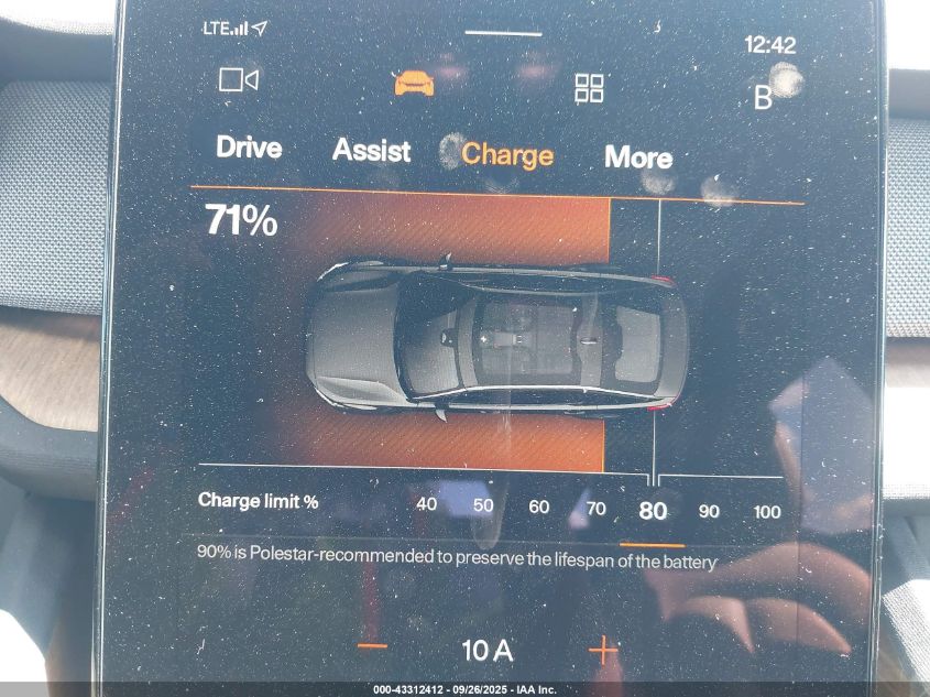 2022 Polestar 2 Long Range Dual Motor VIN: LPSED3KA1NL072664 Lot: 43312412