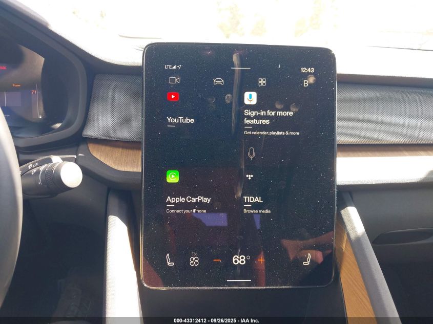 2022 Polestar 2 Long Range Dual Motor VIN: LPSED3KA1NL072664 Lot: 43312412