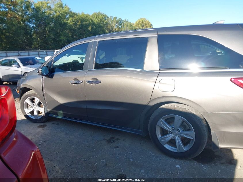 2019 Honda Odyssey Ex-L VIN: 5FNRL6H78KB010766 Lot: 43312418