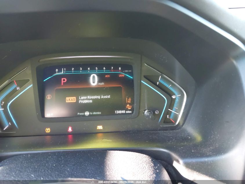 2019 Honda Odyssey Ex-L VIN: 5FNRL6H78KB010766 Lot: 43312418